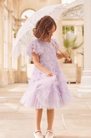 Mummy & Me | Kids Responsibly Sourced^Needle & Thread Amorette Kids Dress Purple