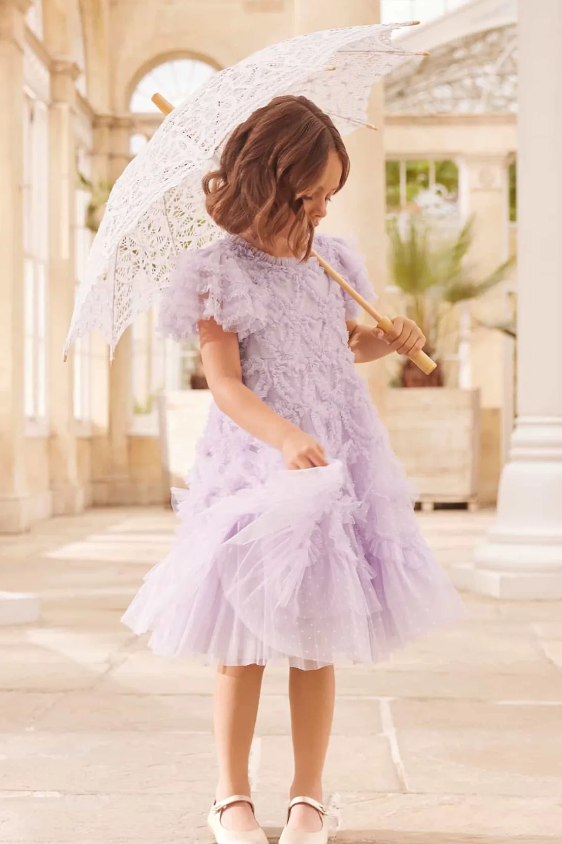 Mummy & Me | Kids Responsibly Sourced^Needle & Thread Amorette Kids Dress Purple