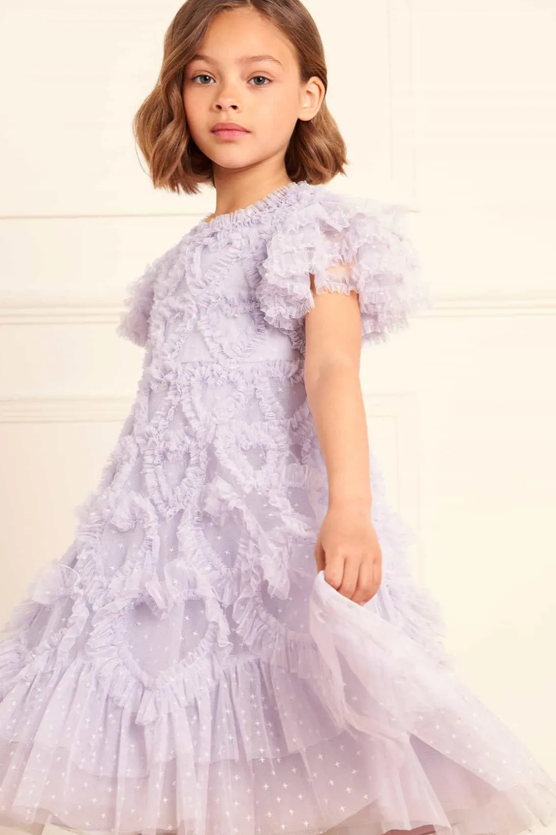 Mummy & Me | Kids Responsibly Sourced^Needle & Thread Amorette Kids Dress Purple