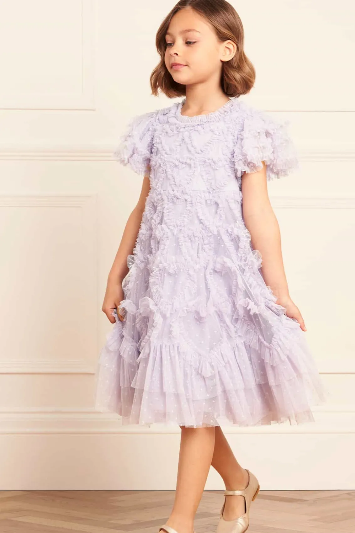 Mummy & Me | Kids Responsibly Sourced^Needle & Thread Amorette Kids Dress Purple