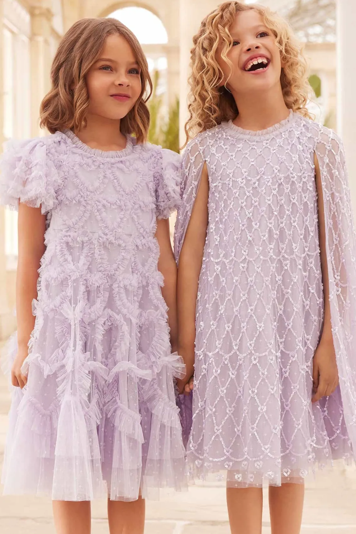 Mummy & Me | Kids Responsibly Sourced^Needle & Thread Amorette Kids Dress Purple