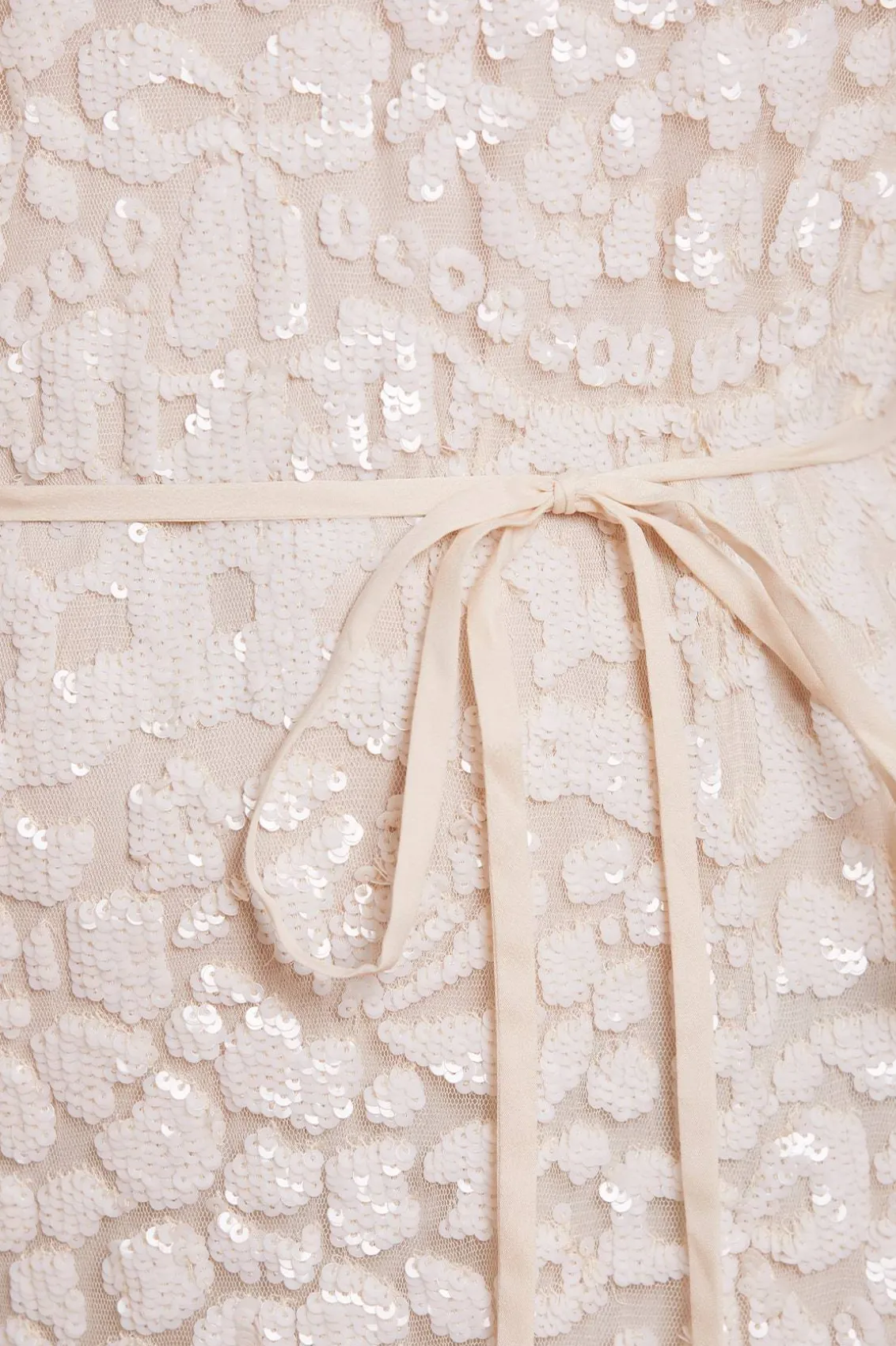 Bridal | Evening Dresses^Needle & Thread Annie Sequin Tiered Ankle Gown Champagne