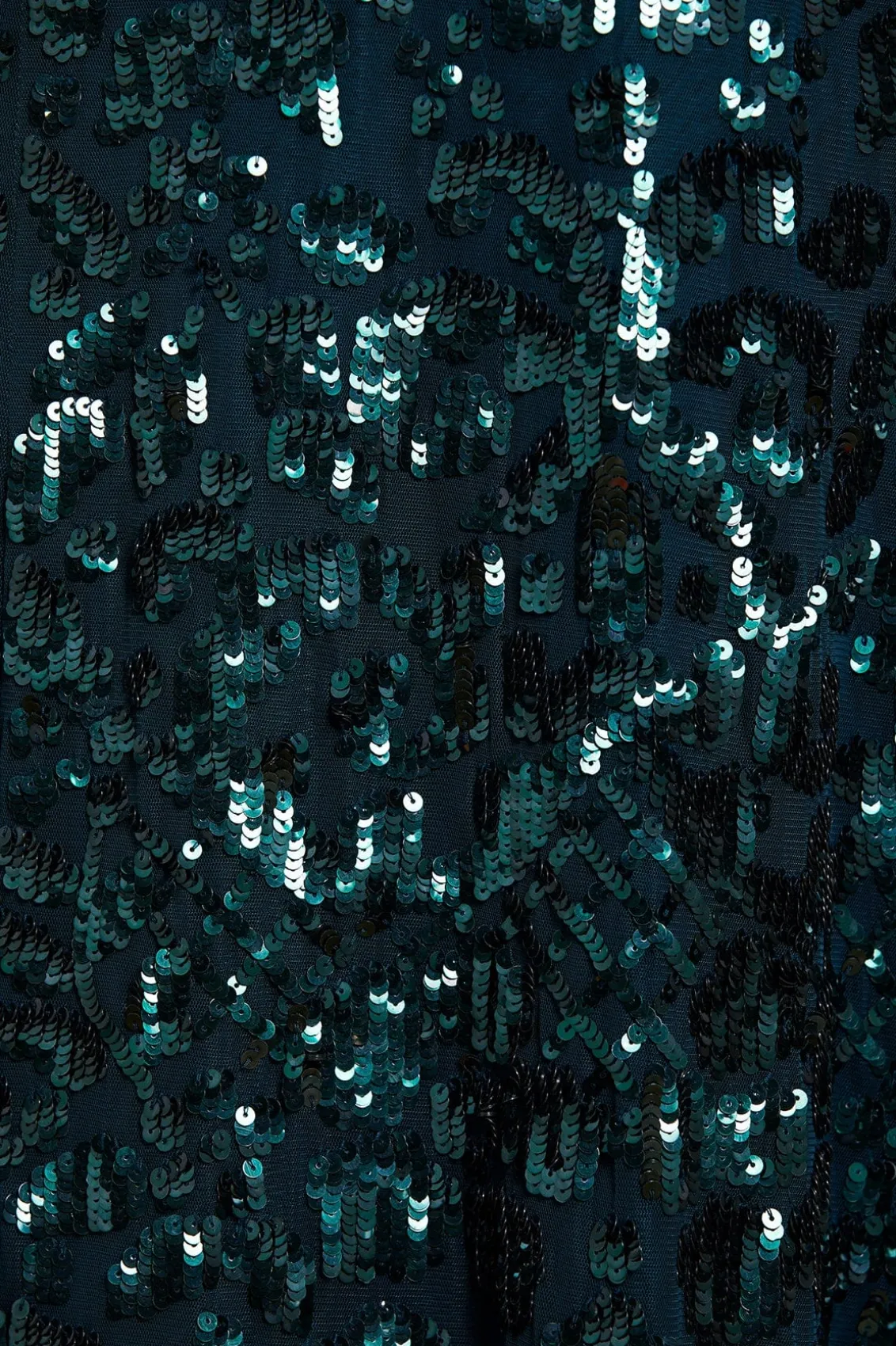 Evening Dresses | Embellished Dresses^Needle & Thread Aurelia Long Sleeve Gown Green