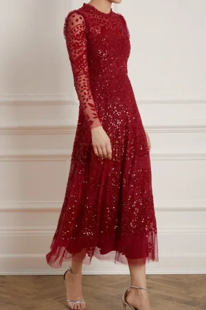 Mummy & Me | Evening Dresses^Needle & Thread Aurora Ballerina Dress Red