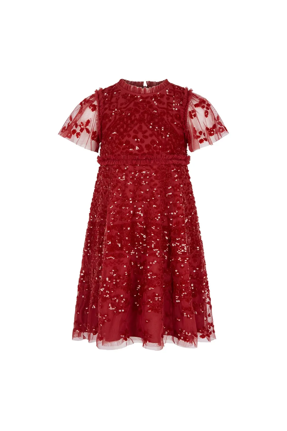 Mummy & Me | Kids Embellished Dresses^Needle & Thread Aurora Kids Dress Red