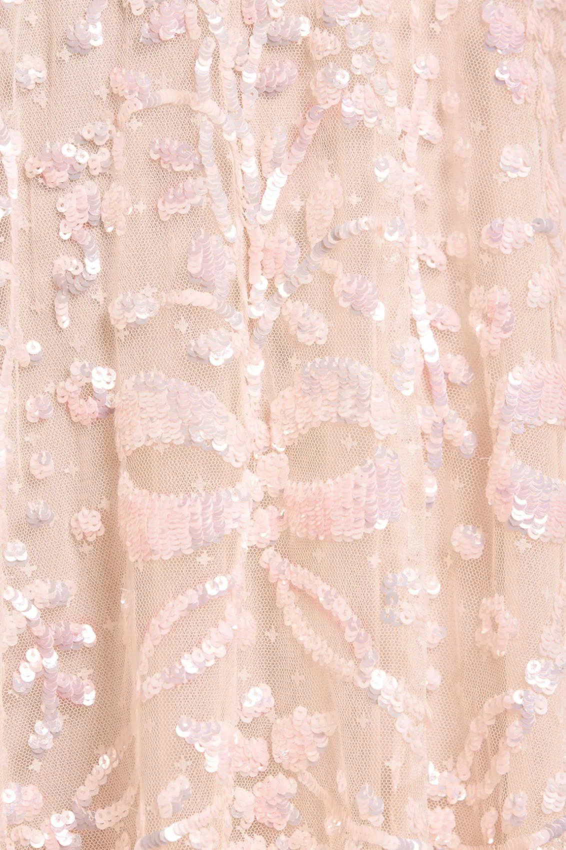 Wedding Wardrobe | Evening Dresses^Needle & Thread Celia Long Sleeve Mini Dress Champagne