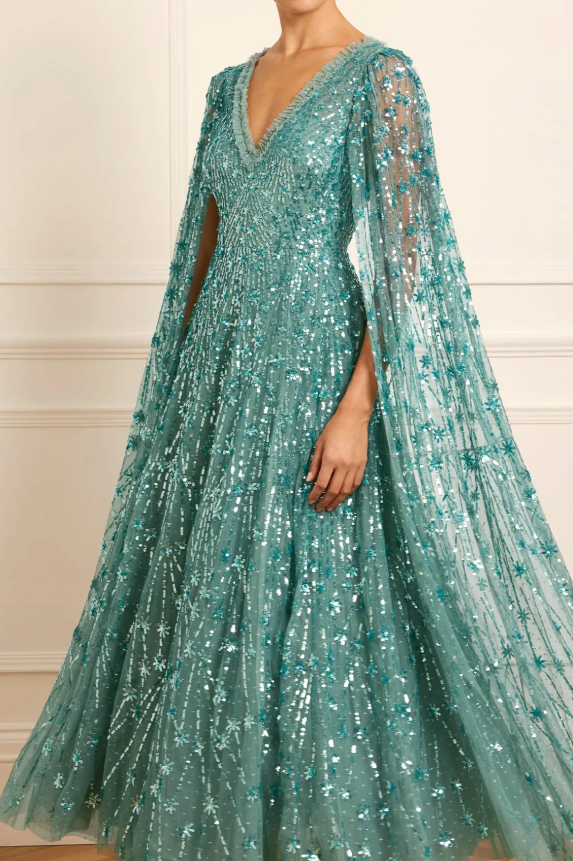 Mummy & Me | Evening Dresses^Needle & Thread Comet Ankle Gown Green