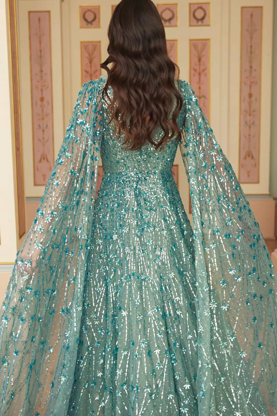 Mummy & Me | Evening Dresses^Needle & Thread Comet Ankle Gown Green