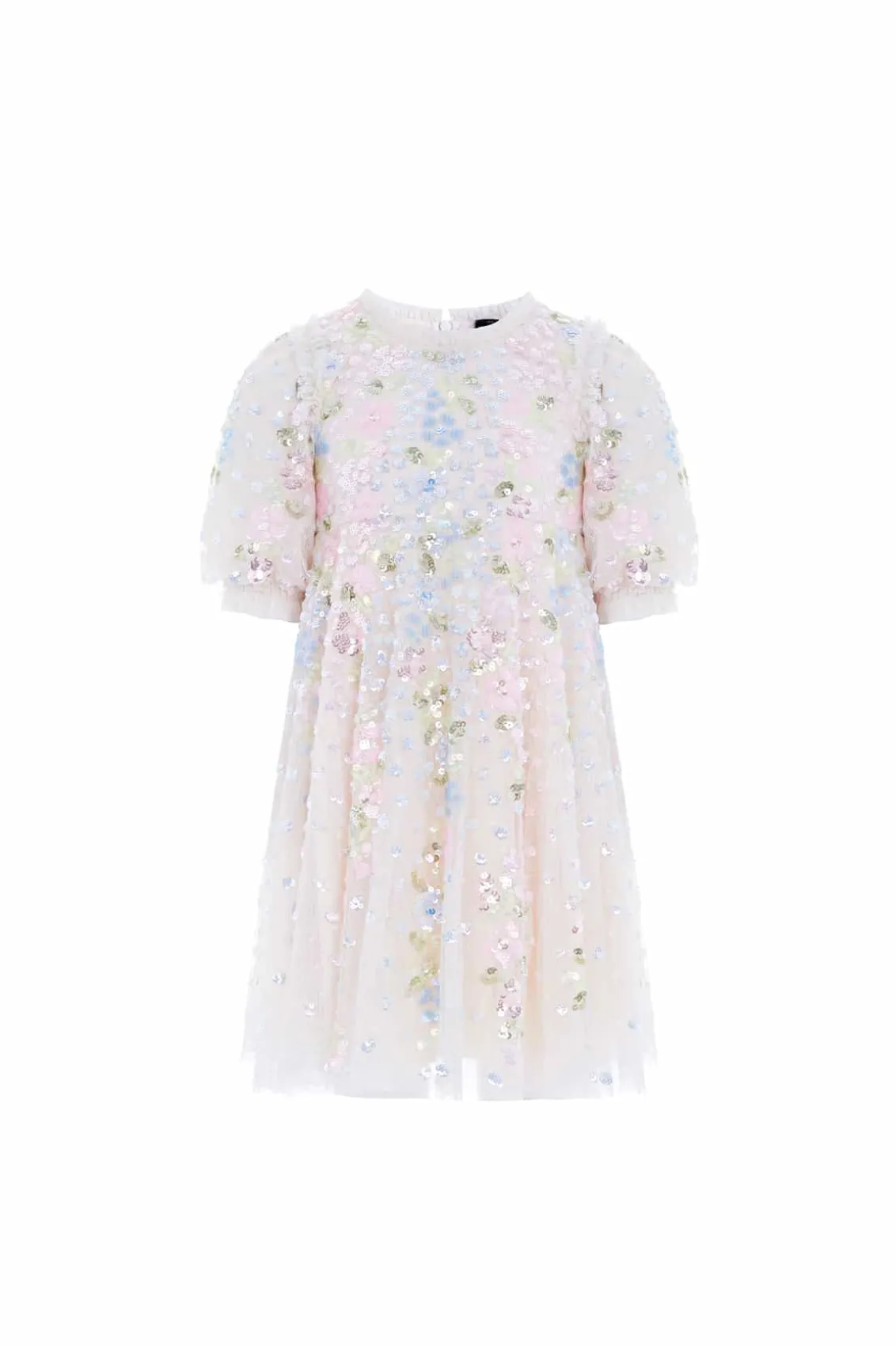Mummy & Me | Flower Girl^Needle & Thread Confetti Gloss Kids Dress Champagne
