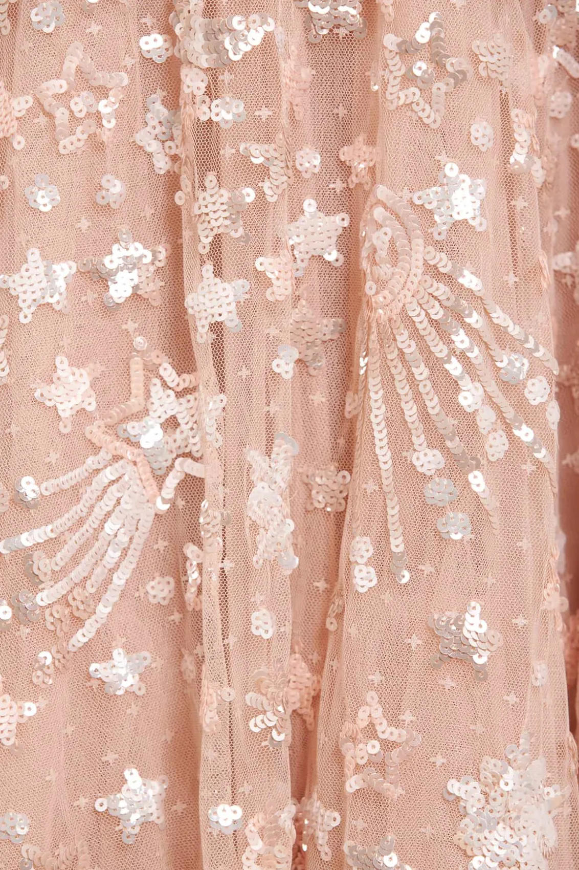 Evening Dresses | Embellished Dresses^Needle & Thread Constellation Gloss Ankle Gown Beige