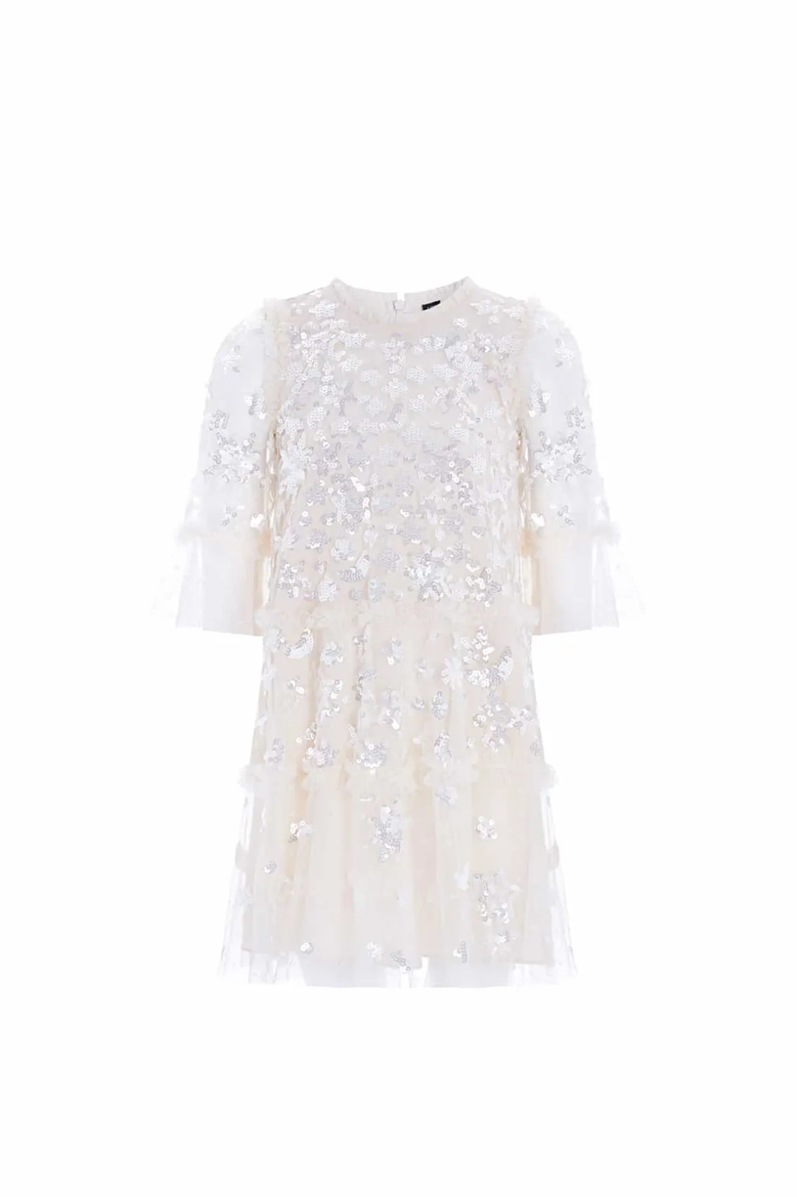 Mummy & Me | Flower Girl^Needle & Thread Constellation Gloss Kids Dress Champagne
