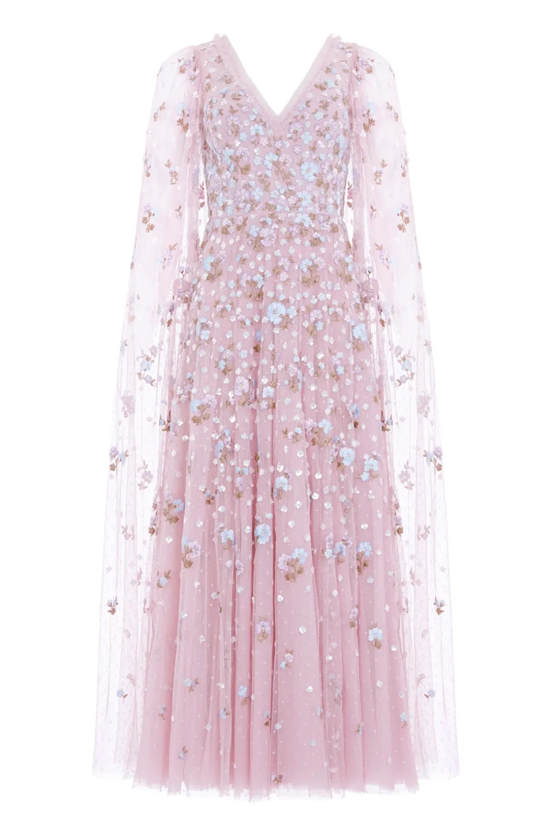 Mummy & Me | Evening Dresses^Needle & Thread Dahlia Ditsy Ankle Gown Purple