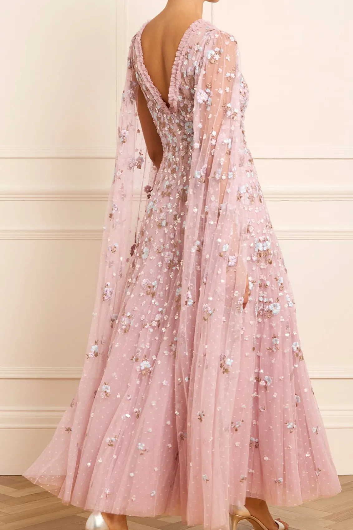 Mummy & Me | Evening Dresses^Needle & Thread Dahlia Ditsy Ankle Gown Purple