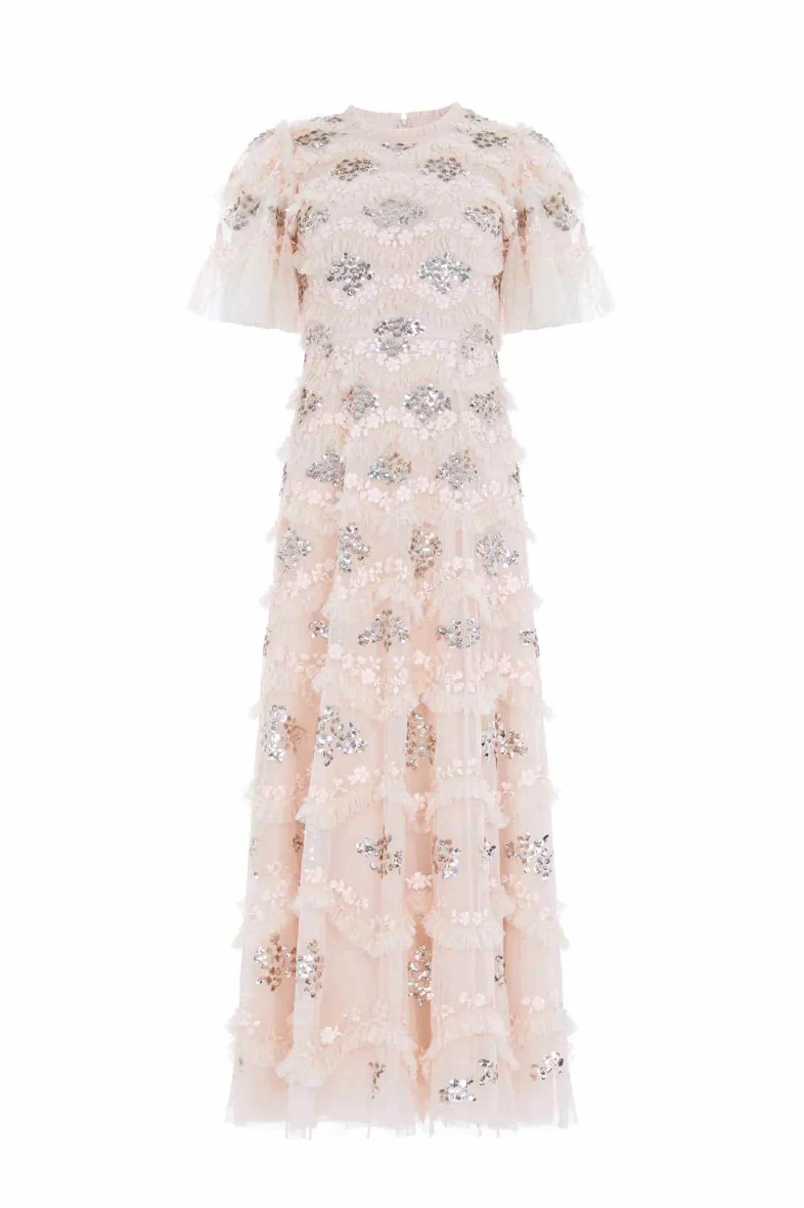 Mummy & Me | Evening Dresses^Needle & Thread Daisy Wave Ankle Gown Beige