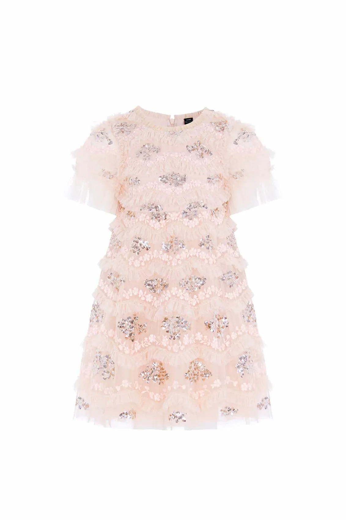 Mummy & Me | Flower Girl^Needle & Thread Daisy Wave Kids Dress Beige
