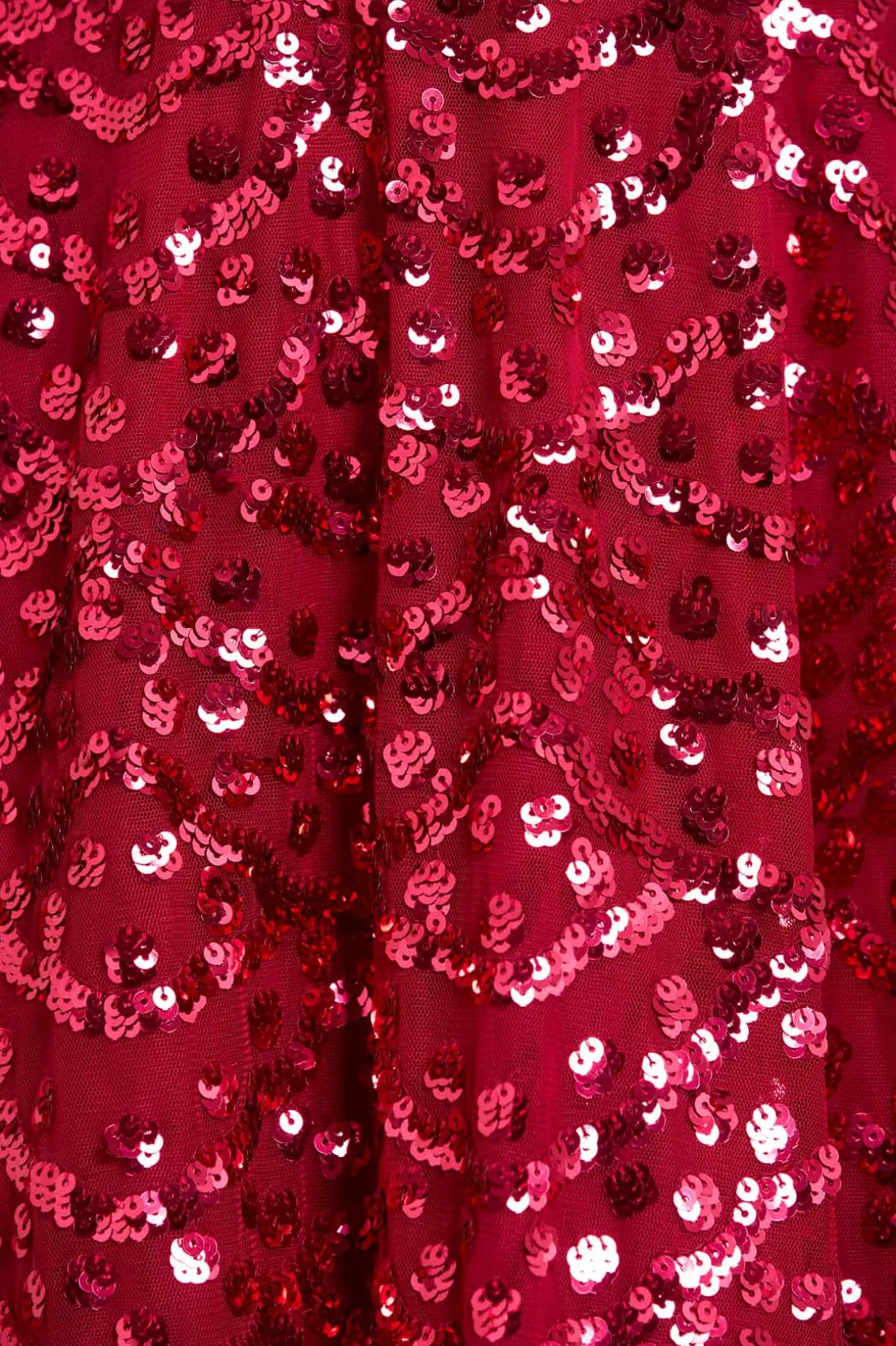 Evening Dresses | Embellished Dresses^Needle & Thread Deco Dot Ankle Gown Red