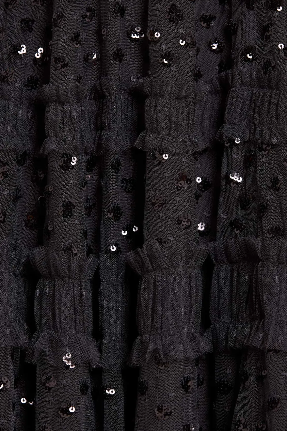 Evening Dresses | Embellished Dresses^Needle & Thread Dot Shimmer Ankle Gown Black