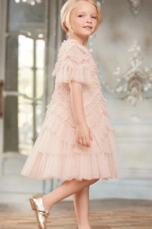 Mummy & Me | Flower Girl^Needle & Thread Elia Kids Dress Beige