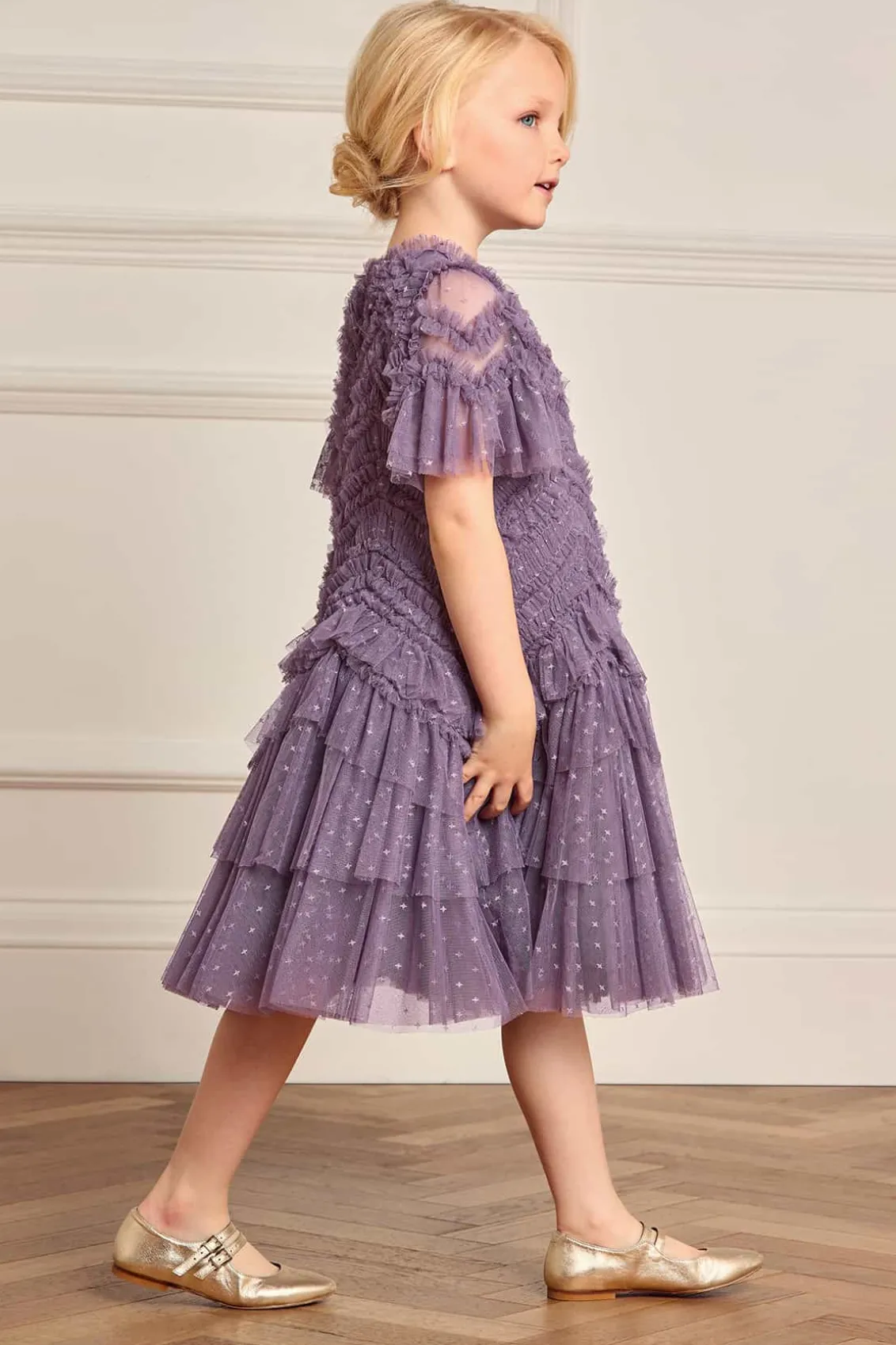 Mummy & Me | Kids Responsibly Sourced^Needle & Thread Elia Kids Dress Purple