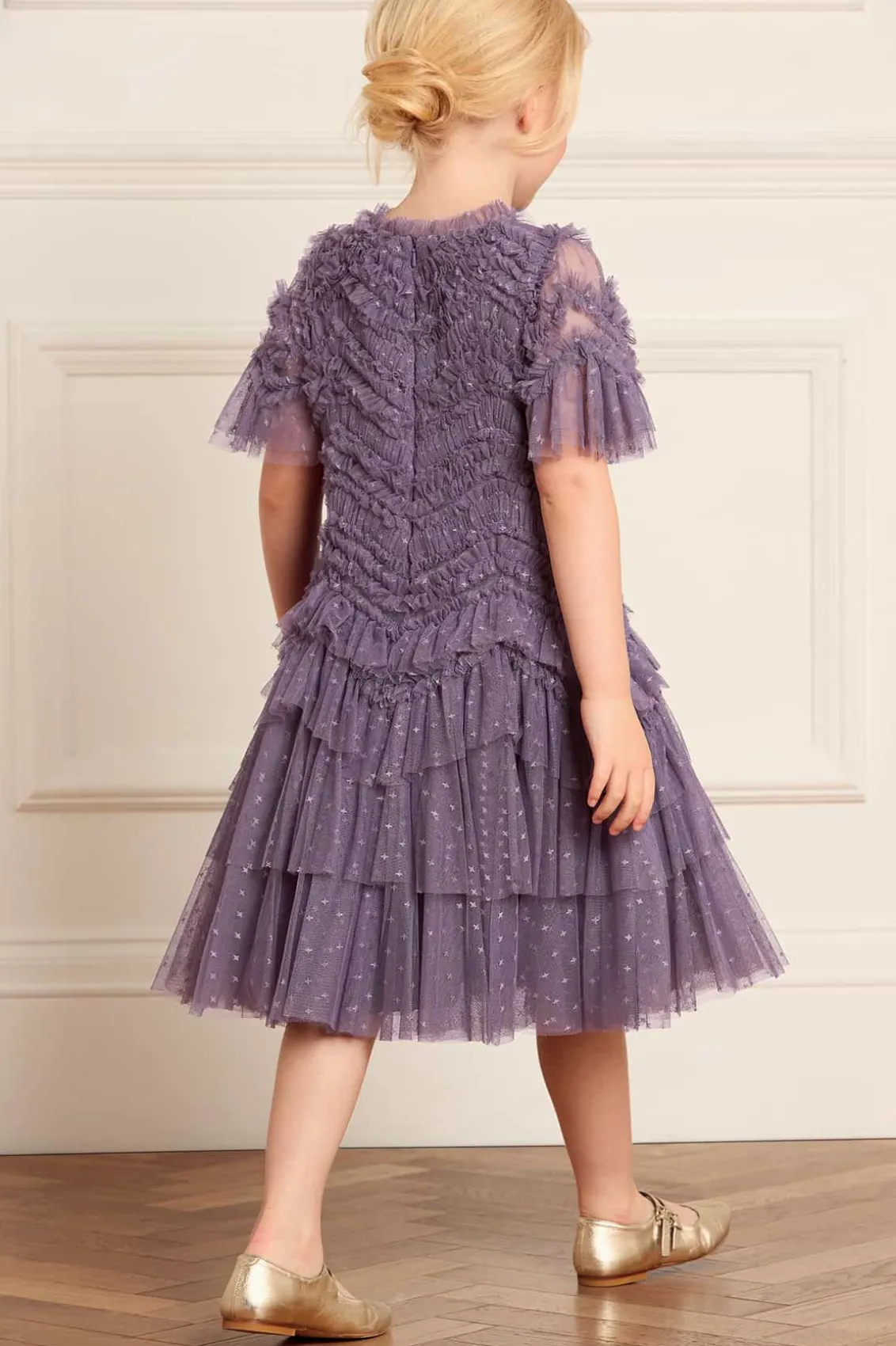 Mummy & Me | Kids Responsibly Sourced^Needle & Thread Elia Kids Dress Purple