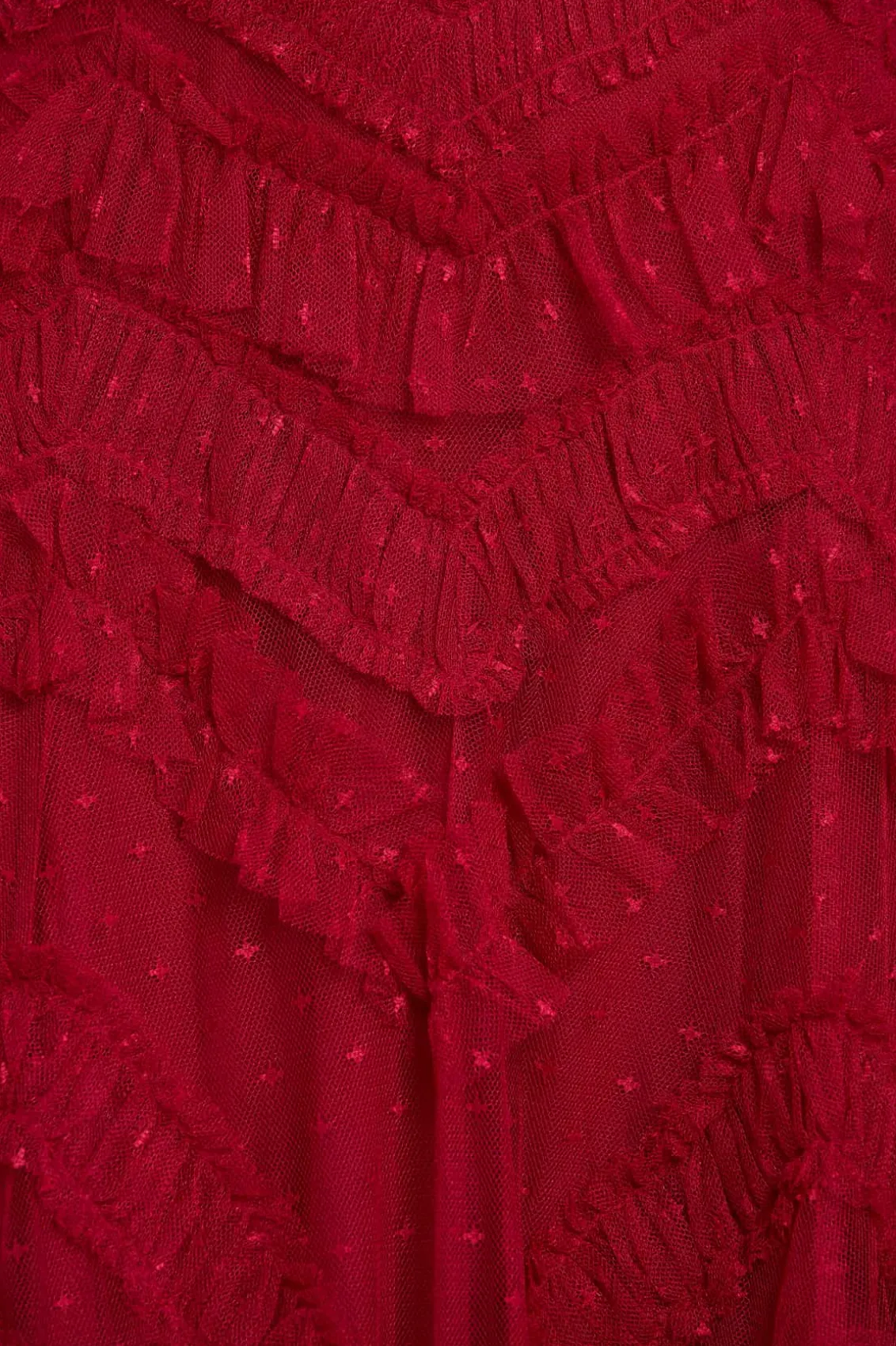 Mummy & Me | Evening Dresses^Needle & Thread Elia Short Sleeve Gown Red