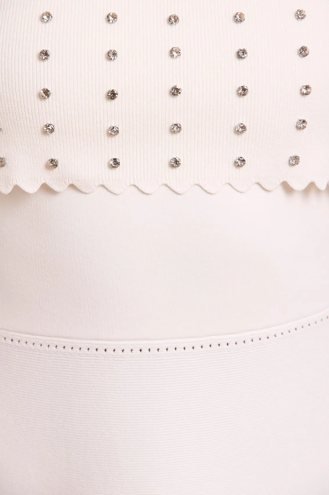 Wedding Wardrobe | Day Dresses^Needle & Thread Embellished Bardot Knit Gown Champagne