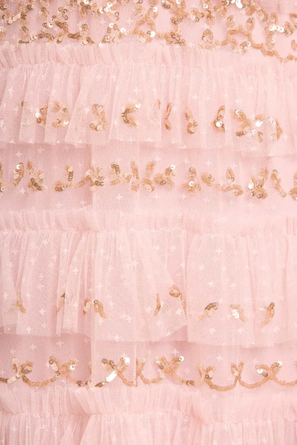 Evening Dresses | Embellished Dresses^Needle & Thread Emily Lace Ankle Gown Pink