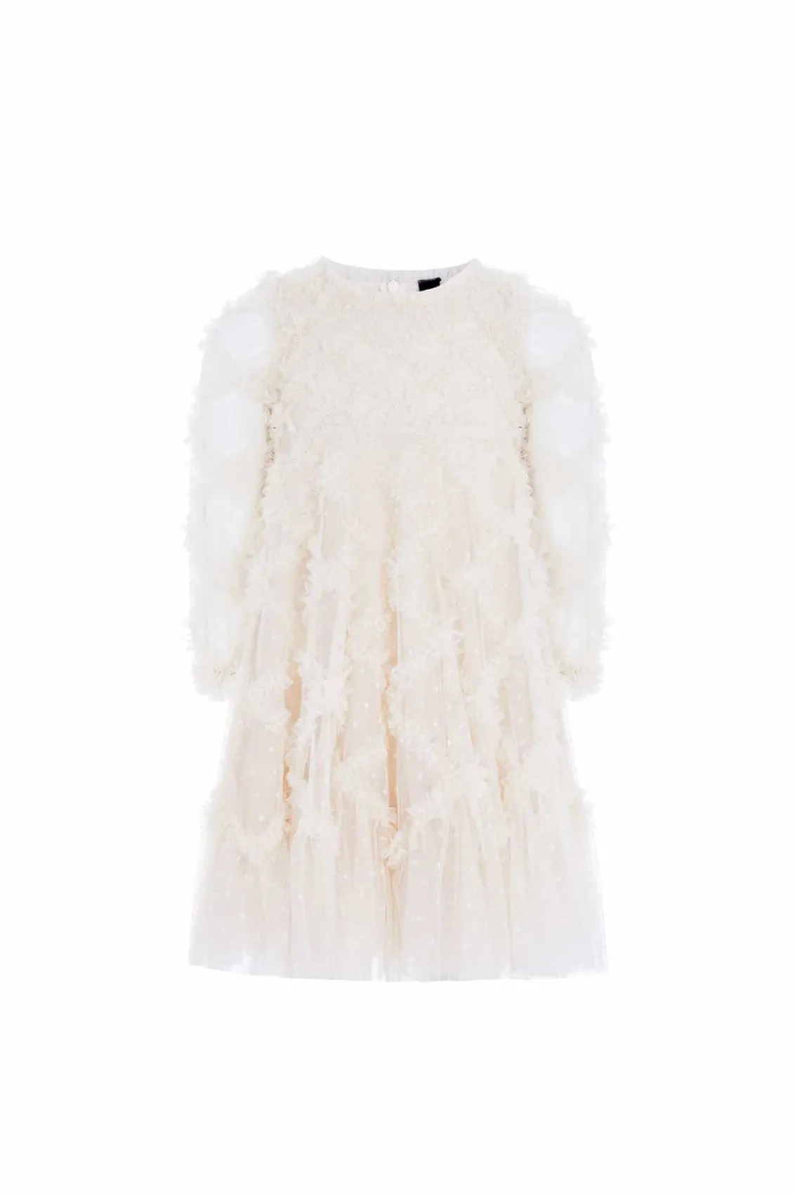 Flower Girl | Flower Girl^Needle & Thread Evelyn Kids Dress Champagne