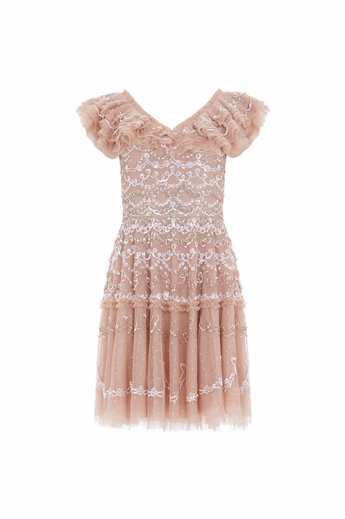 Mini Dresses^Needle & Thread Everthine Micro Mini Dress Beige