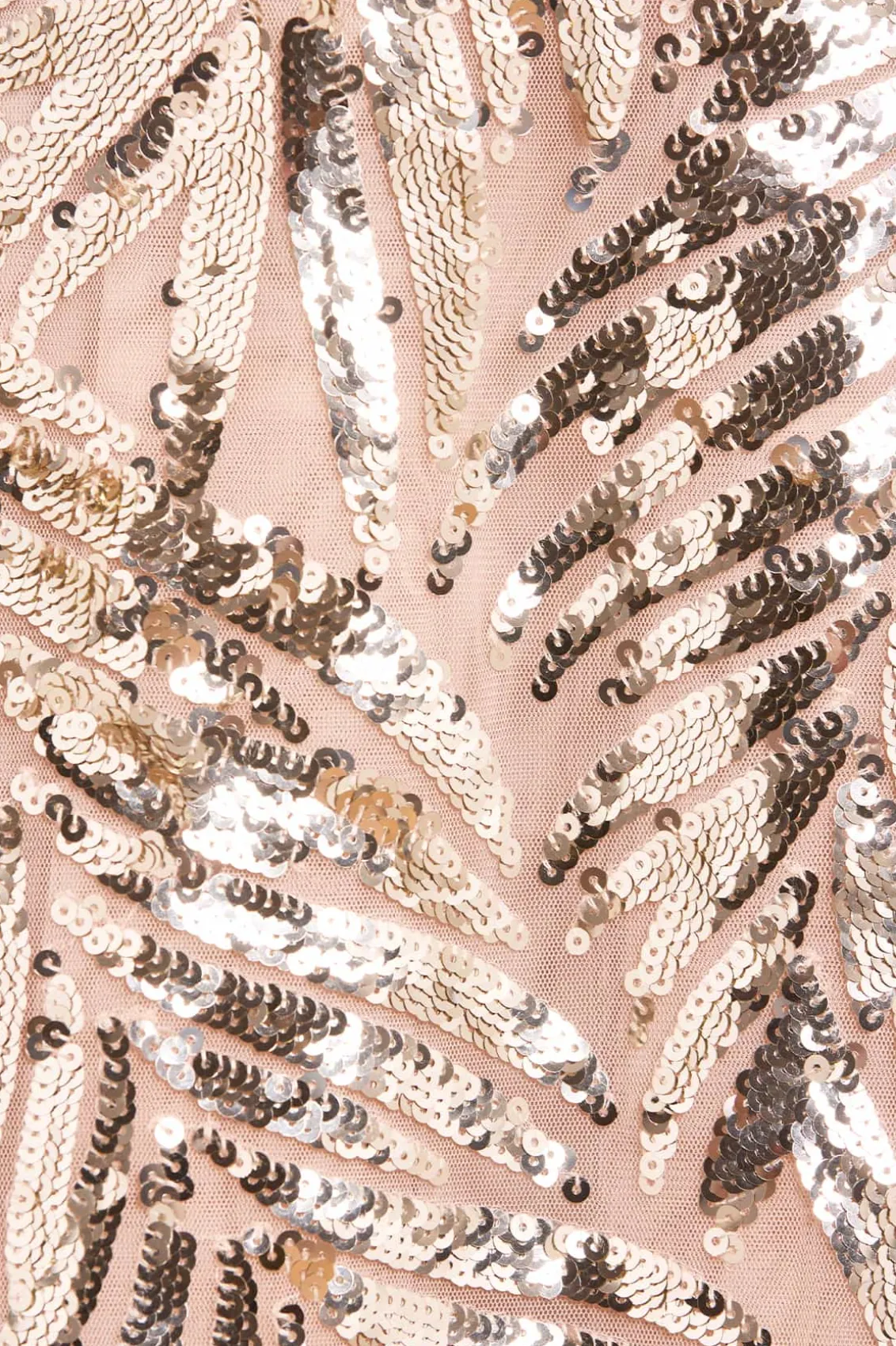 Responsibly Sourced | Capes^Needle & Thread Feather Sequin Short Open Cape Beige