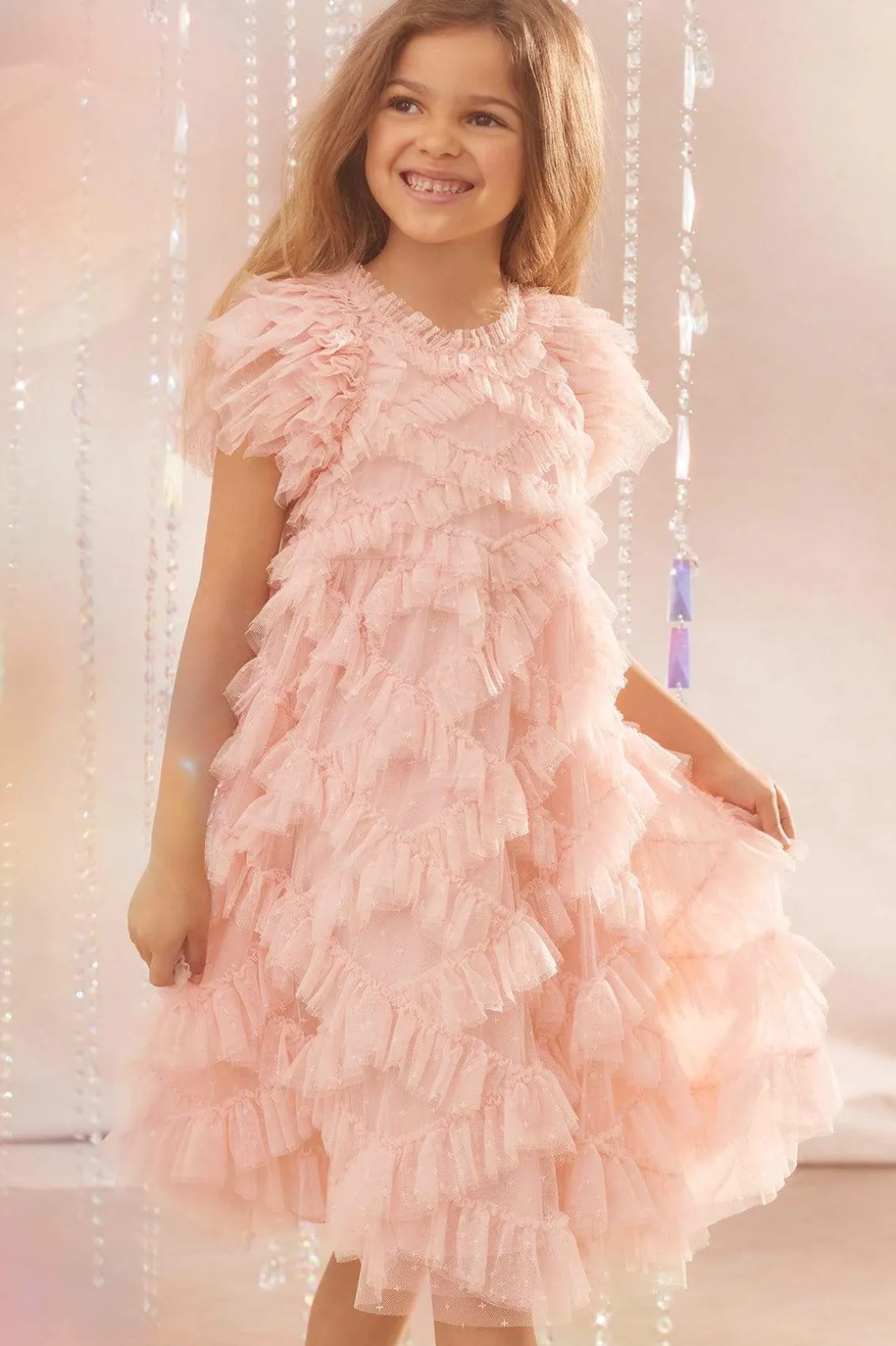 Flower Girl | Flower Girl^Needle & Thread Genevieve Kids Dress Pink