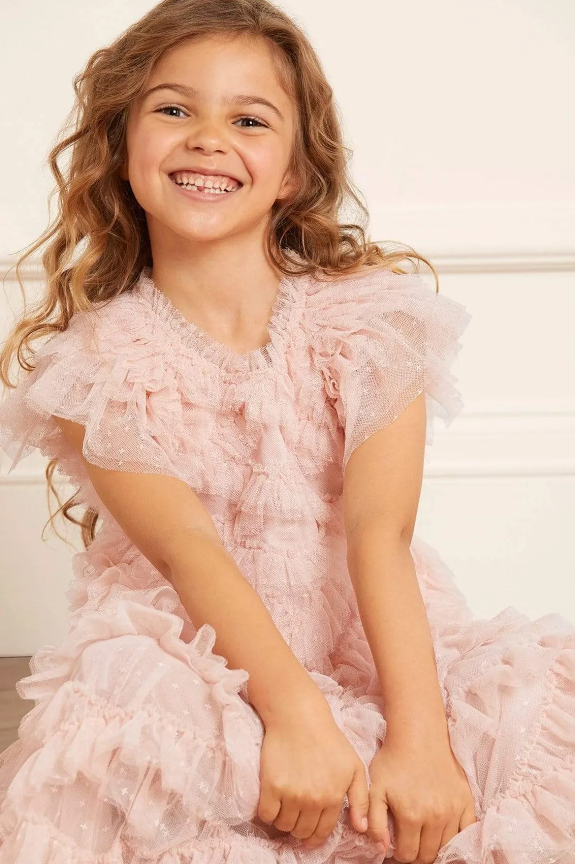 Flower Girl | Flower Girl^Needle & Thread Genevieve Kids Dress Pink