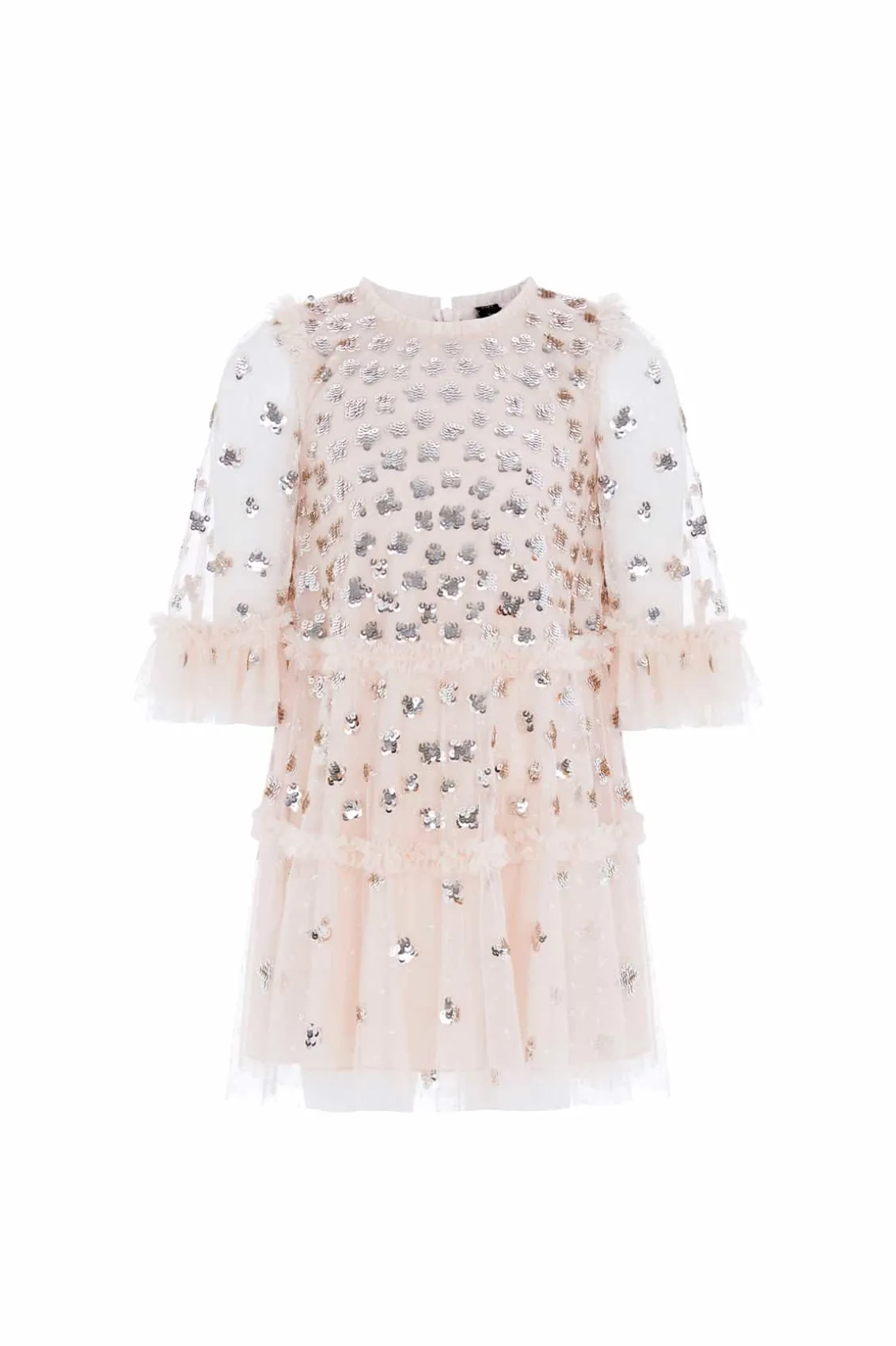 Mummy & Me | Kids Embellished Dresses^Needle & Thread Glisten Kids Dress Beige