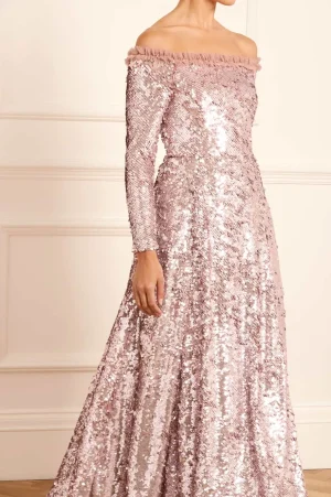 Mummy & Me | Evening Dresses^Needle & Thread Hallie Ankle Gown Pink