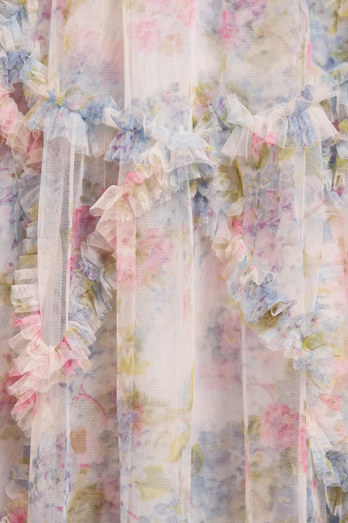 Wedding Guest | Evening Dresses^Needle & Thread Hydrangea Ruffle Gown Multi