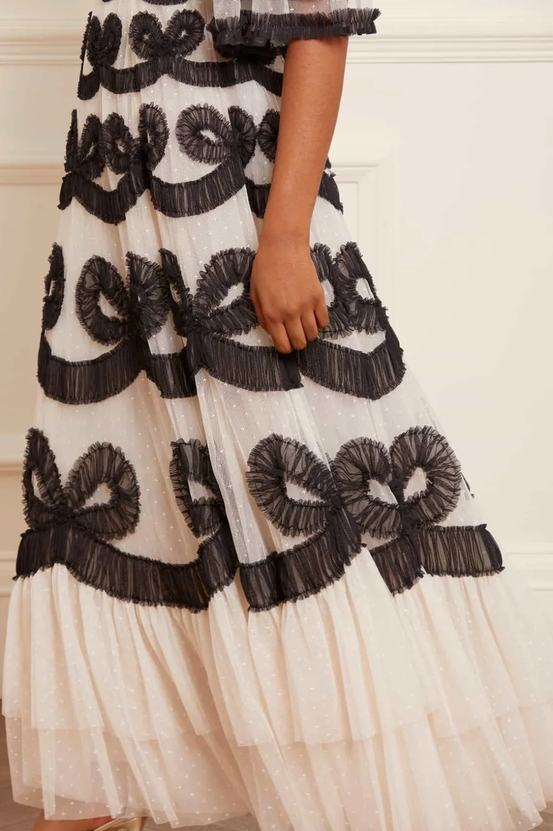 Mummy & Me | Responsibly Sourced^Needle & Thread Ingrid Gown Champagne