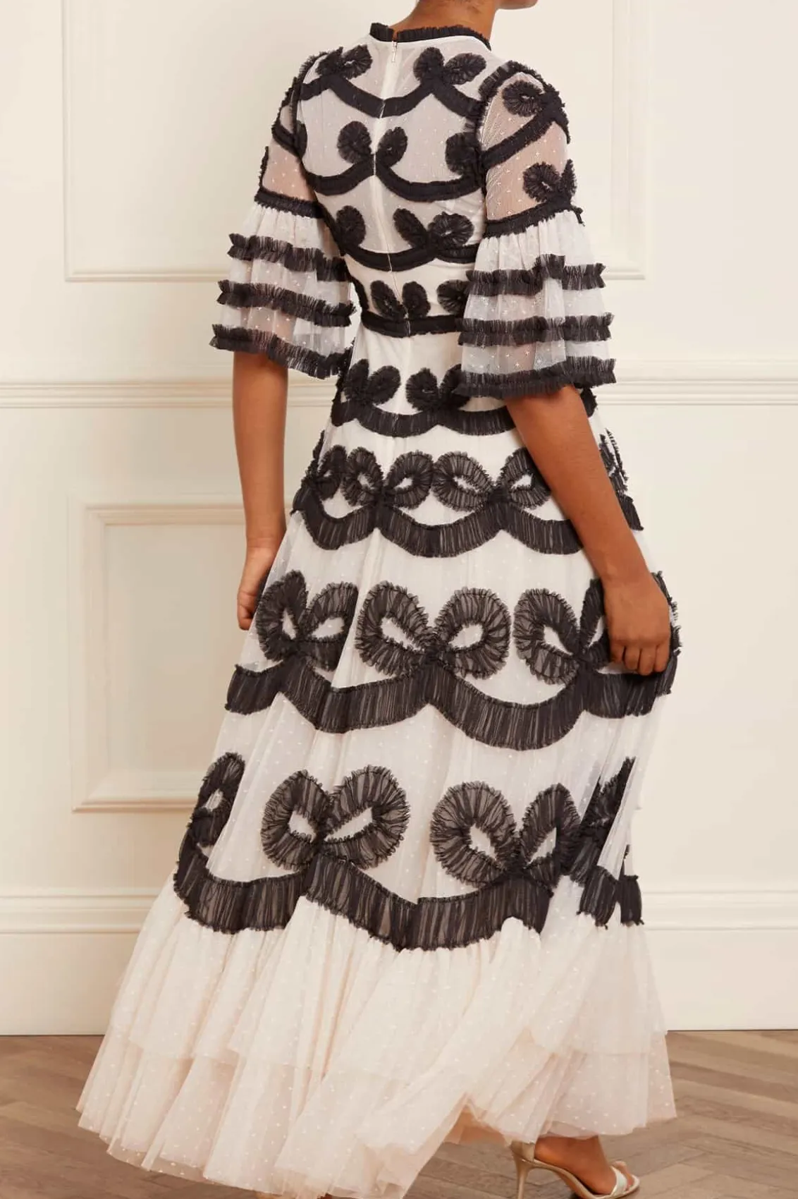 Mummy & Me | Responsibly Sourced^Needle & Thread Ingrid Gown Champagne