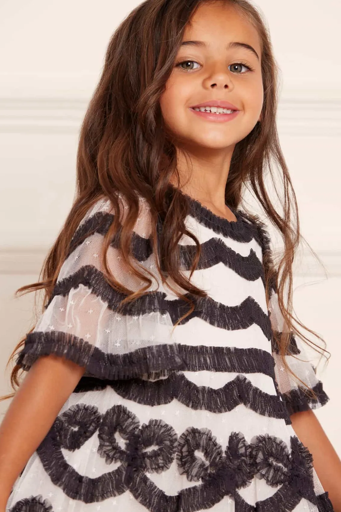 Mummy & Me | Kids Responsibly Sourced^Needle & Thread Ingrid Kids Dress Champagne