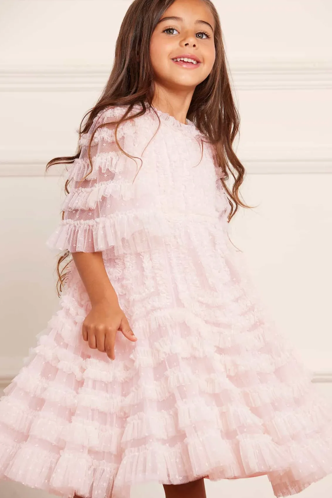 Mummy & Me | Flower Girl^Needle & Thread La Vie En Rose Kids Dress Pink