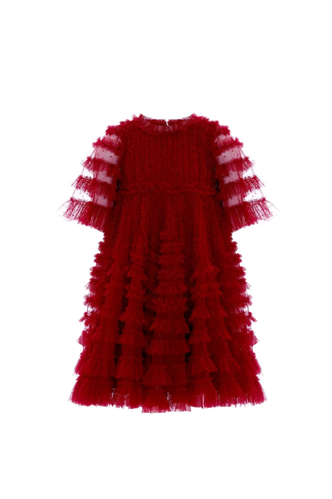 Mummy & Me | Kids Responsibly Sourced^Needle & Thread La Vie En Rose Kids Dress Red