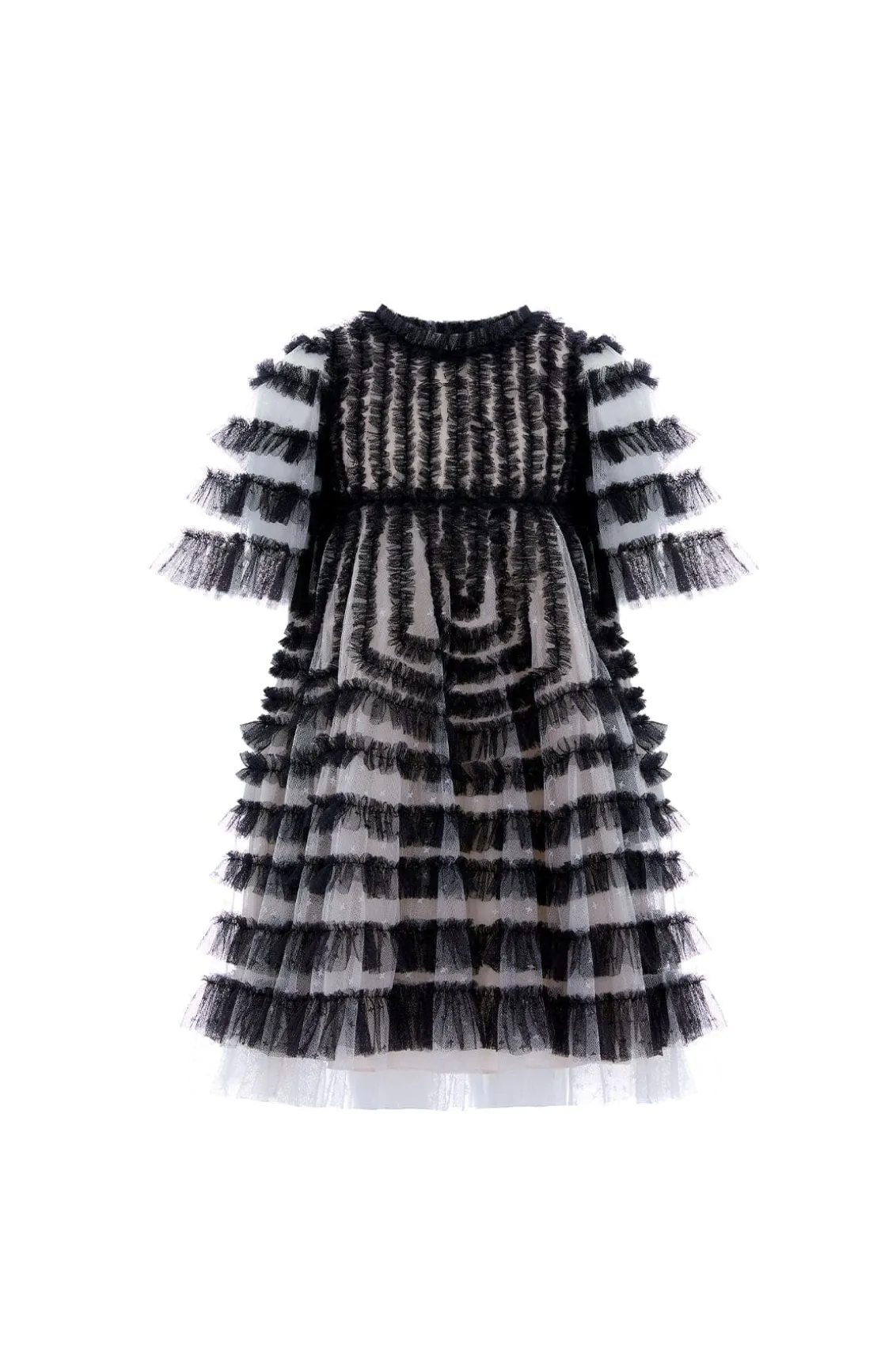 Mummy & Me | Kids Responsibly Sourced^Needle & Thread La Vie En Rose Kids Dress Black