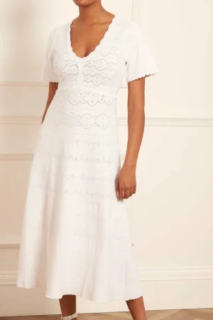 Wedding Wardrobe | Day Dresses^Needle & Thread Lace Knit Gown Champagne