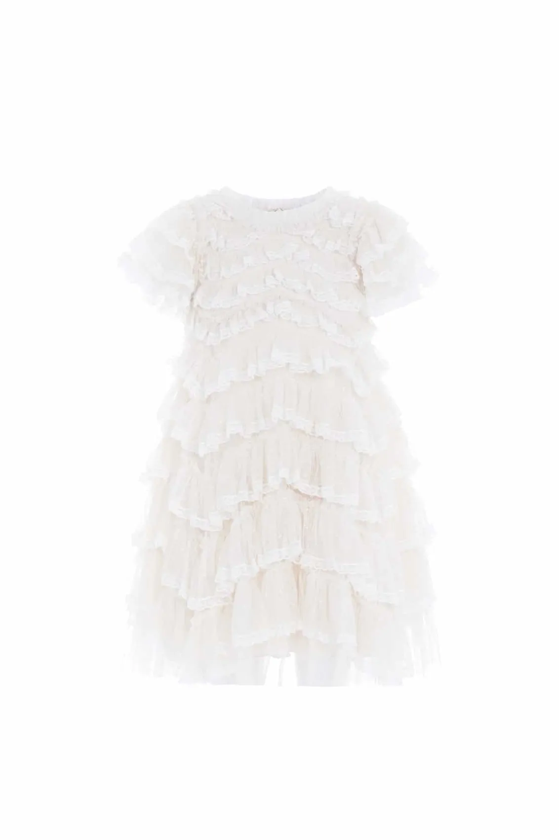 Mummy & Me | Flower Girl^Needle & Thread Libby Lace Kids Dress Champagne