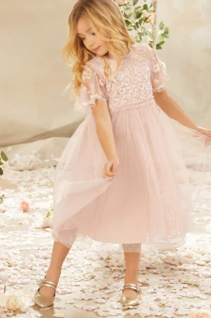 Flower Girl | Flower Girl^Needle & Thread Lilybelle Kids Dress Pink
