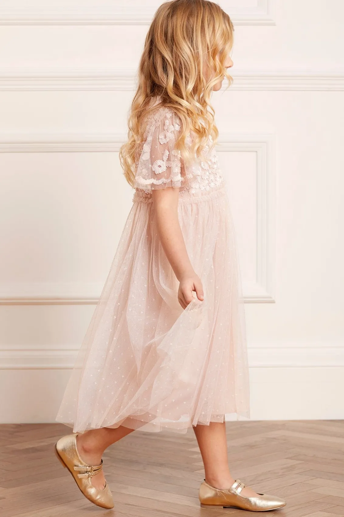 Flower Girl | Flower Girl^Needle & Thread Lilybelle Kids Dress Pink