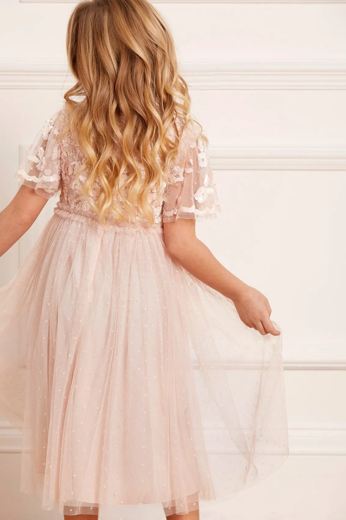 Flower Girl | Flower Girl^Needle & Thread Lilybelle Kids Dress Pink