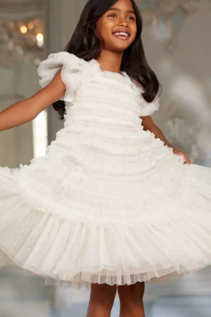 Flower Girl | Flower Girl^Needle & Thread Lisette Kids Dress Champagne