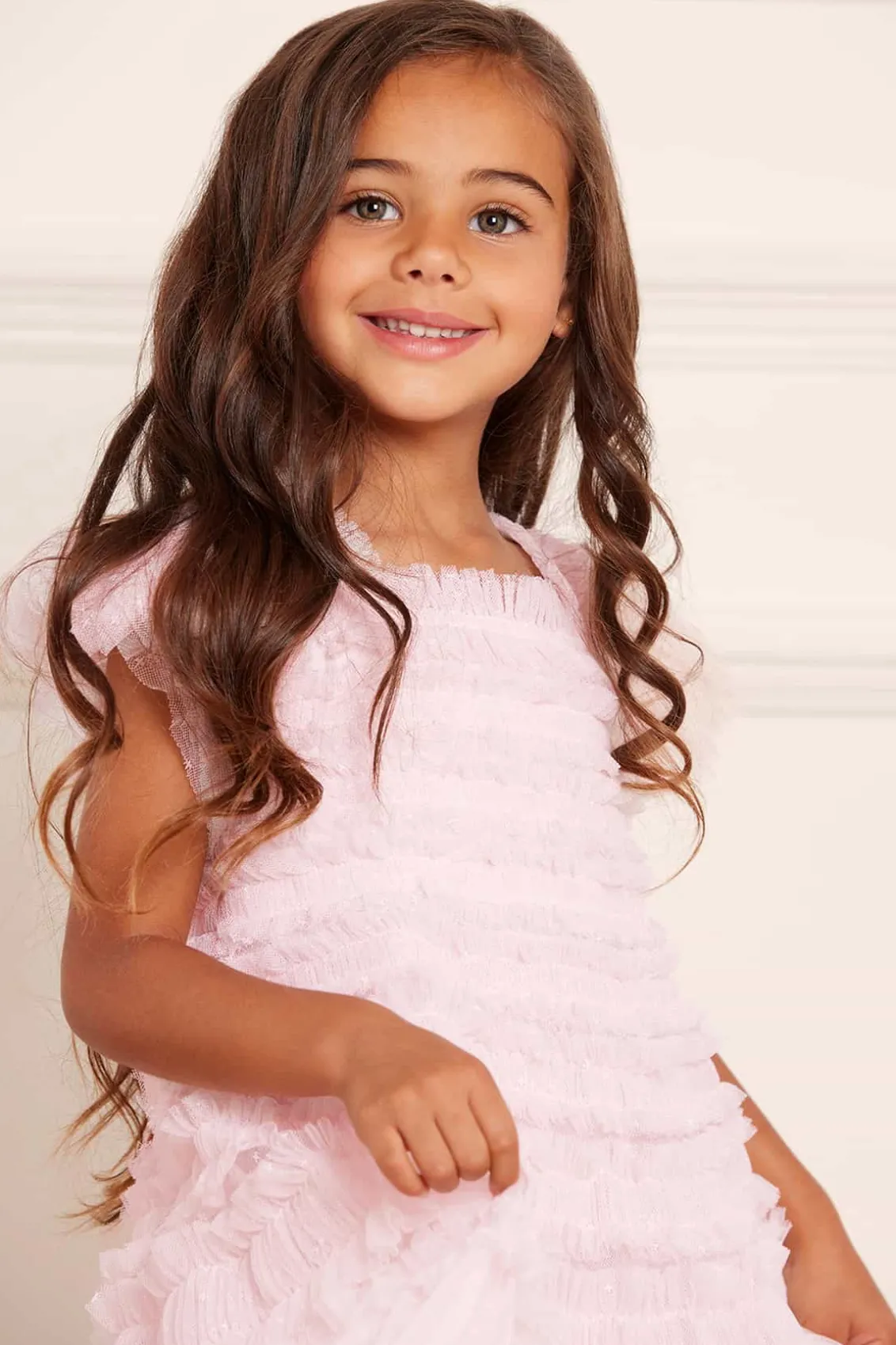 Mummy & Me | Kids Responsibly Sourced^Needle & Thread Lisette Kids Dress Pink