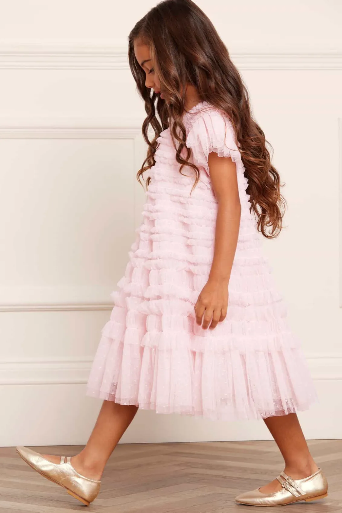 Mummy & Me | Kids Responsibly Sourced^Needle & Thread Lisette Kids Dress Pink