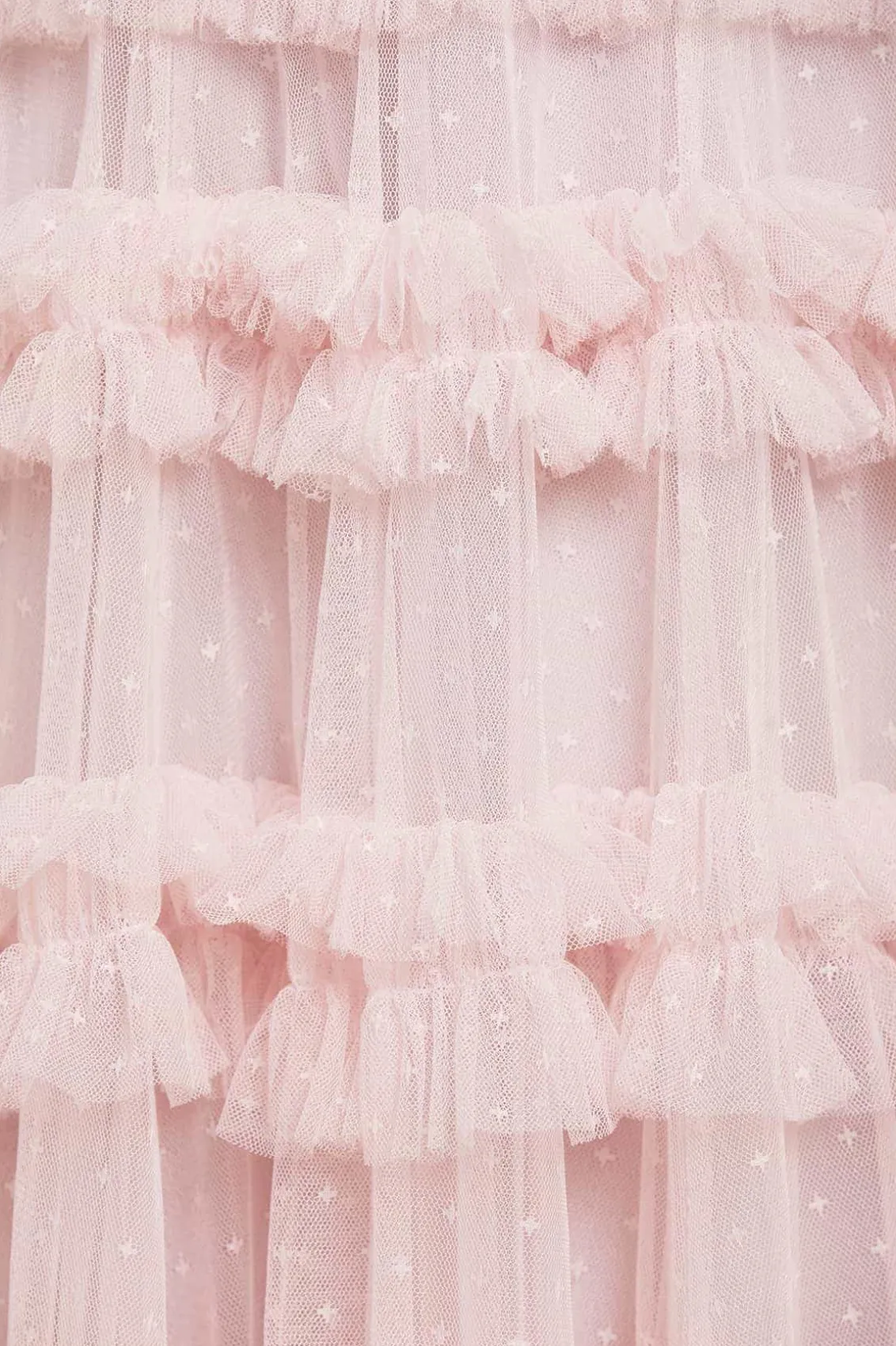 Mummy & Me | Evening Dresses^Needle & Thread Lisette Ruffle Off Shoulder Gown Pink